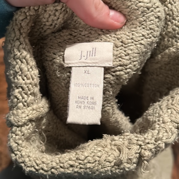 J. Jill sage sweater - Picture 3 of 3